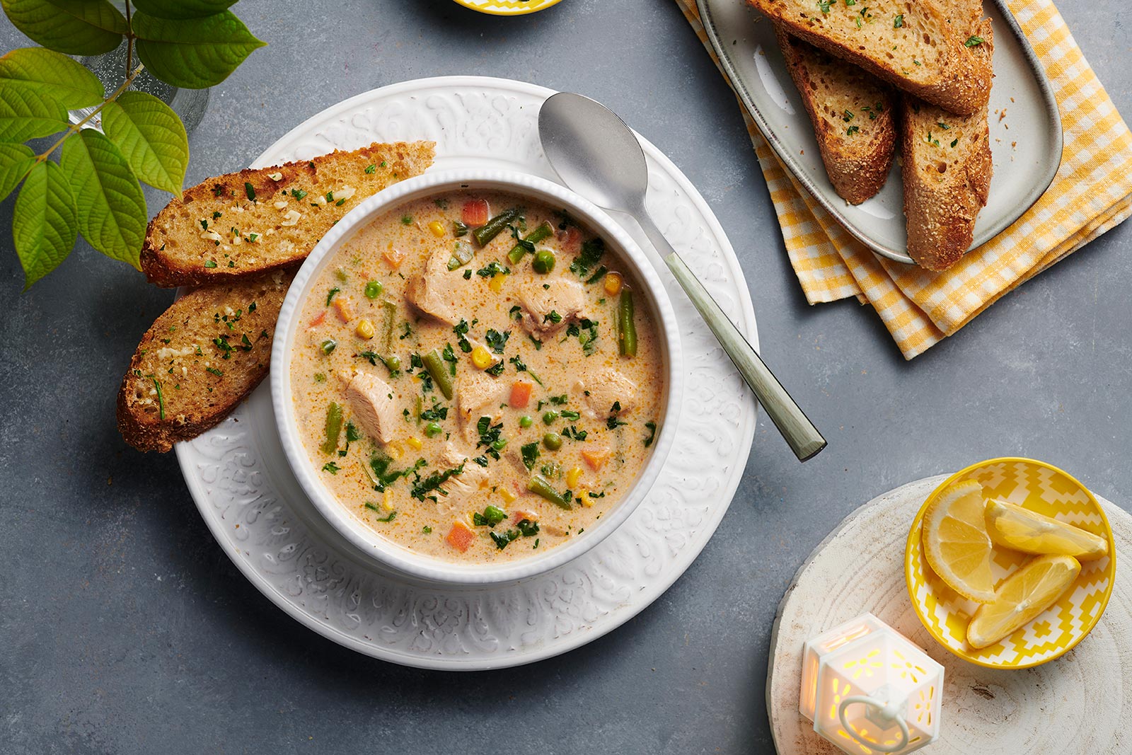 07.0 Creamy Chicken Soup