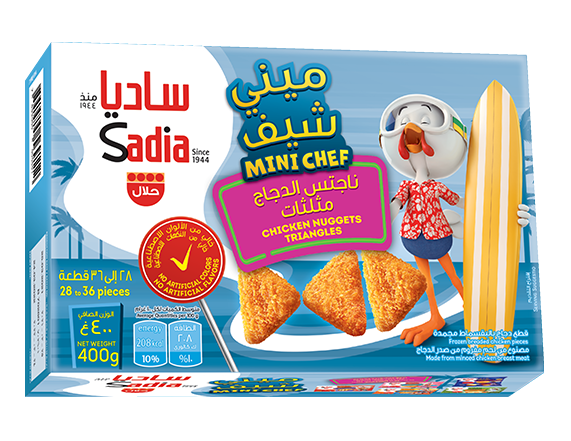 Mini Chef Nuggets Triangle 400