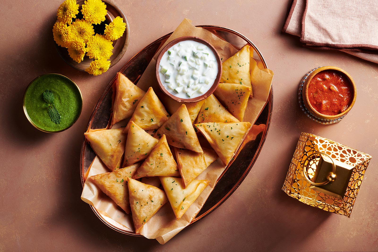 23.0 Butter Chicken Sambousek